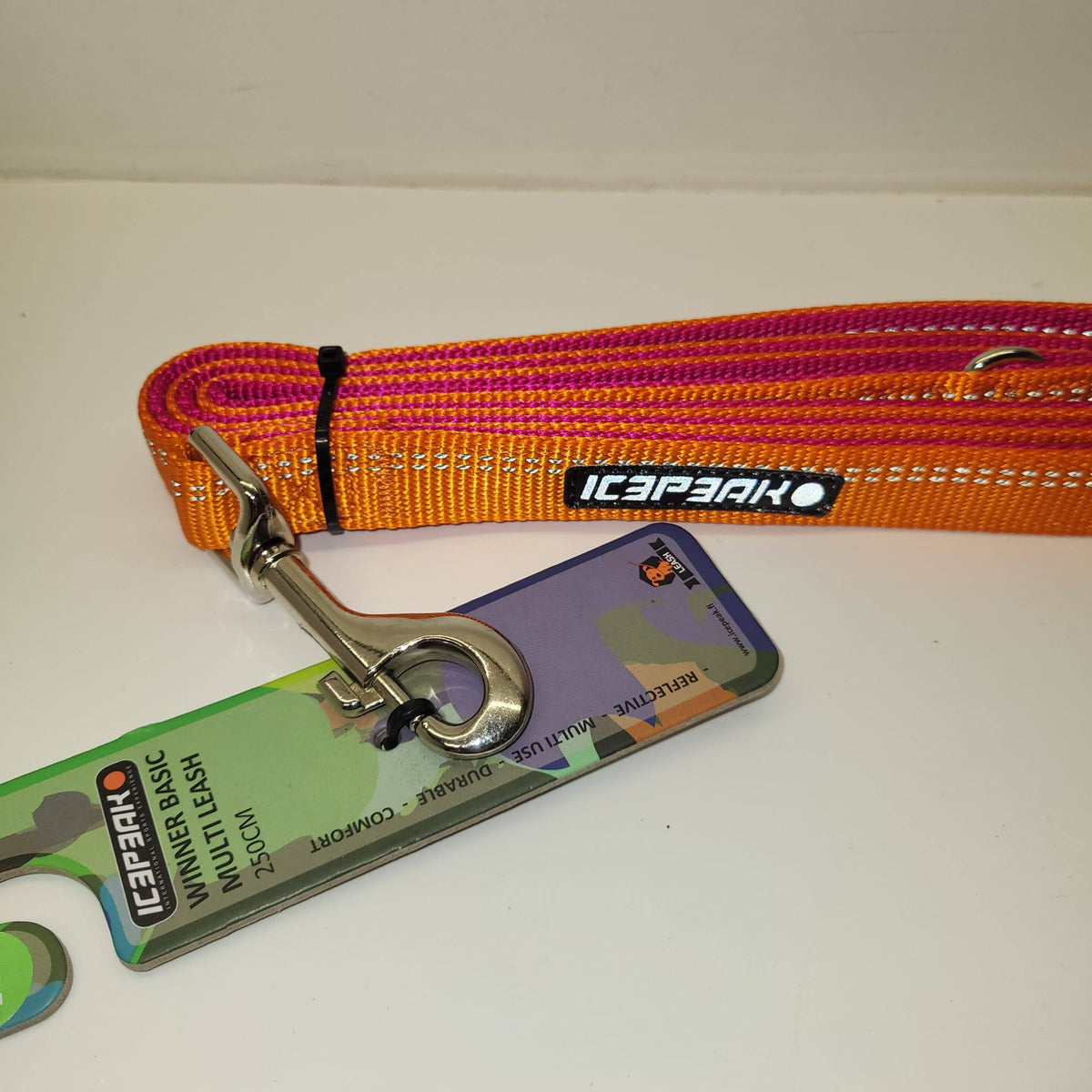 IcePeak Winner Basic Multi Leash 250cm Orange