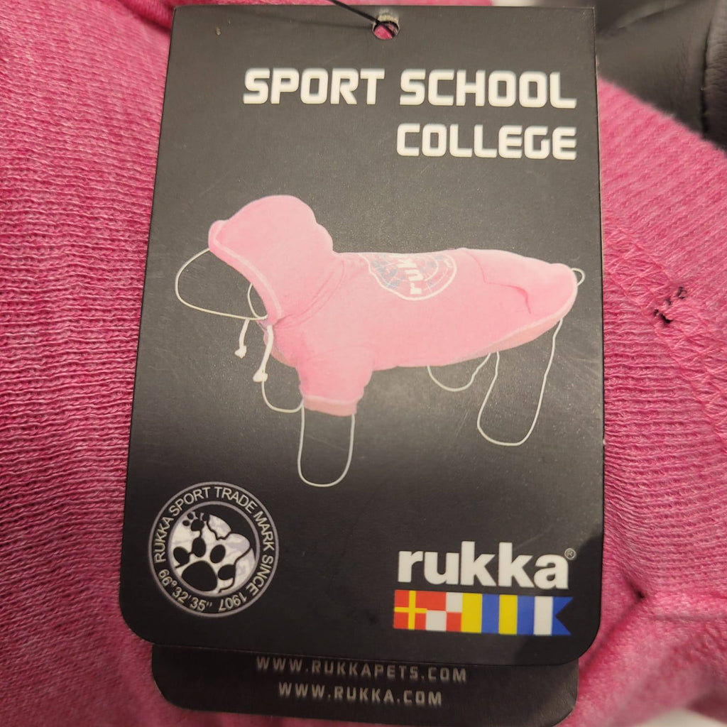 Rukka Sport Sweater Dog Hoodie – Pink, Size S