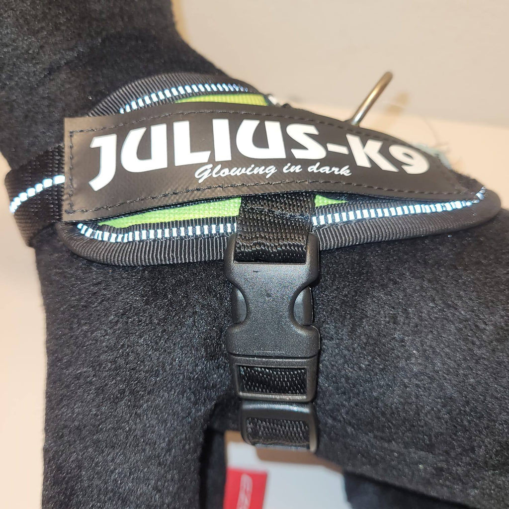 Julius-K9 IDC Powertuig Baby 1 – Neongeel