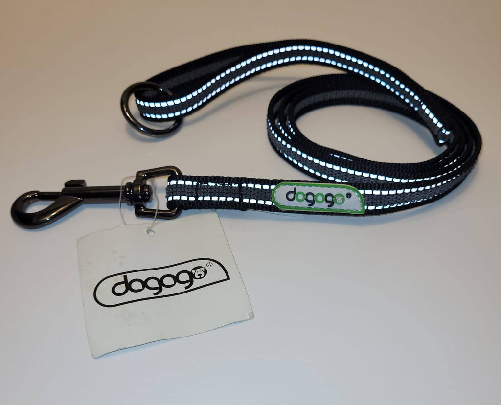 Dogogo Reflective Dog Leash 1.2m – Black