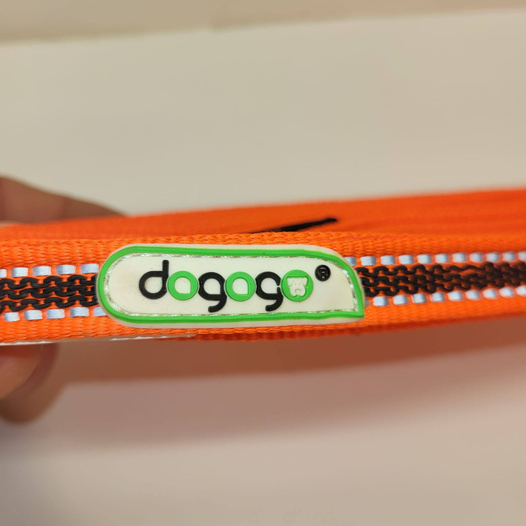 DOGOGO Reflective Long Training Leash – Orange – 7 m