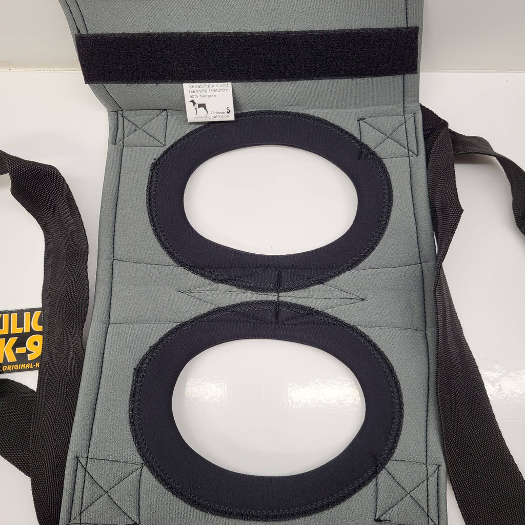 Julius K-9 Neoprene Dog Harness Black