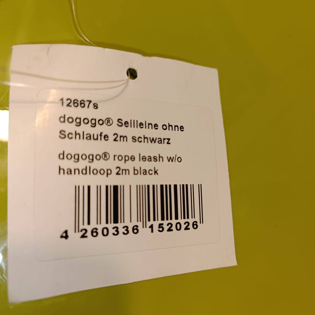 Dogogo Rope Dog Leash 2m – Black