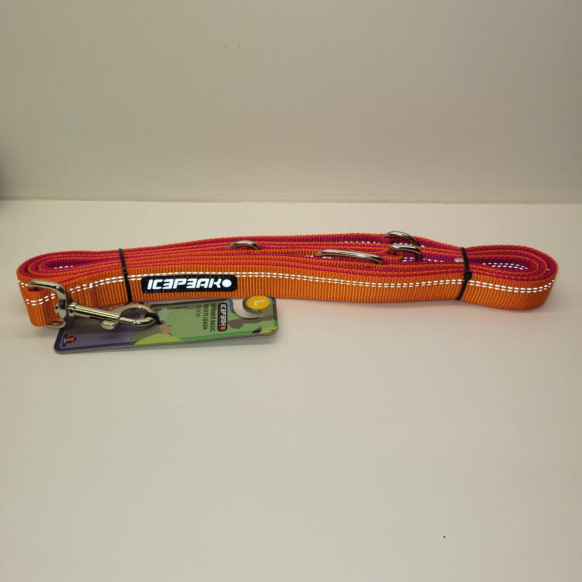 IcePeak Winner Basic Multi Leash 250cm Orange