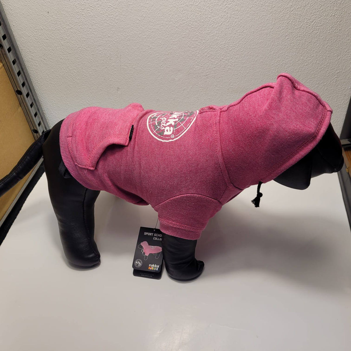 Rukka Sport Sweater Dog Hoodie – Pink, Size S