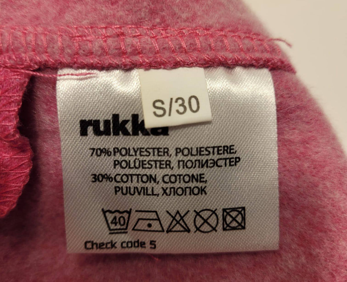 Rukka Sport Sweater Dog Hoodie – Pink, Size S