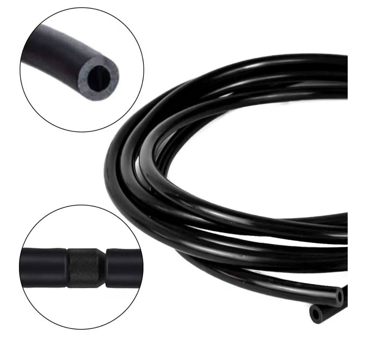 YIXISI Vacuum Hose Kit with T-Connectors