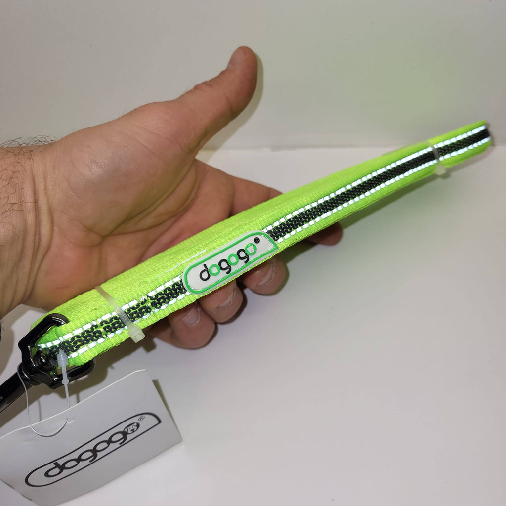 Dogogo Reflective Neon Yellow Dog Leash