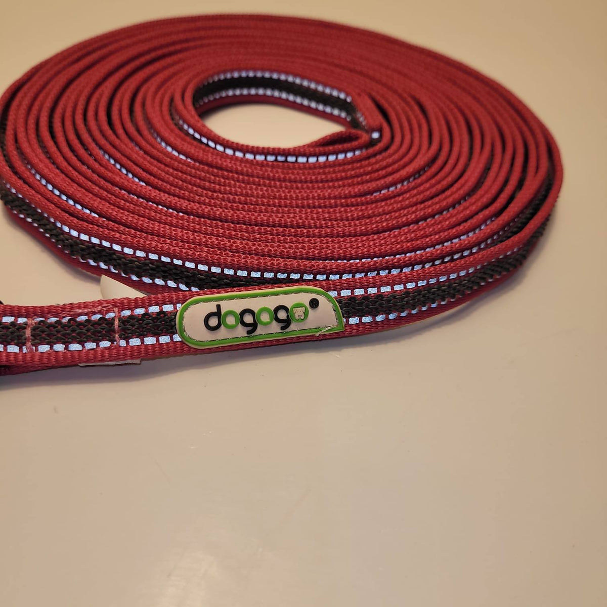 Dogogo Reflective Dog Leash 7m – Red