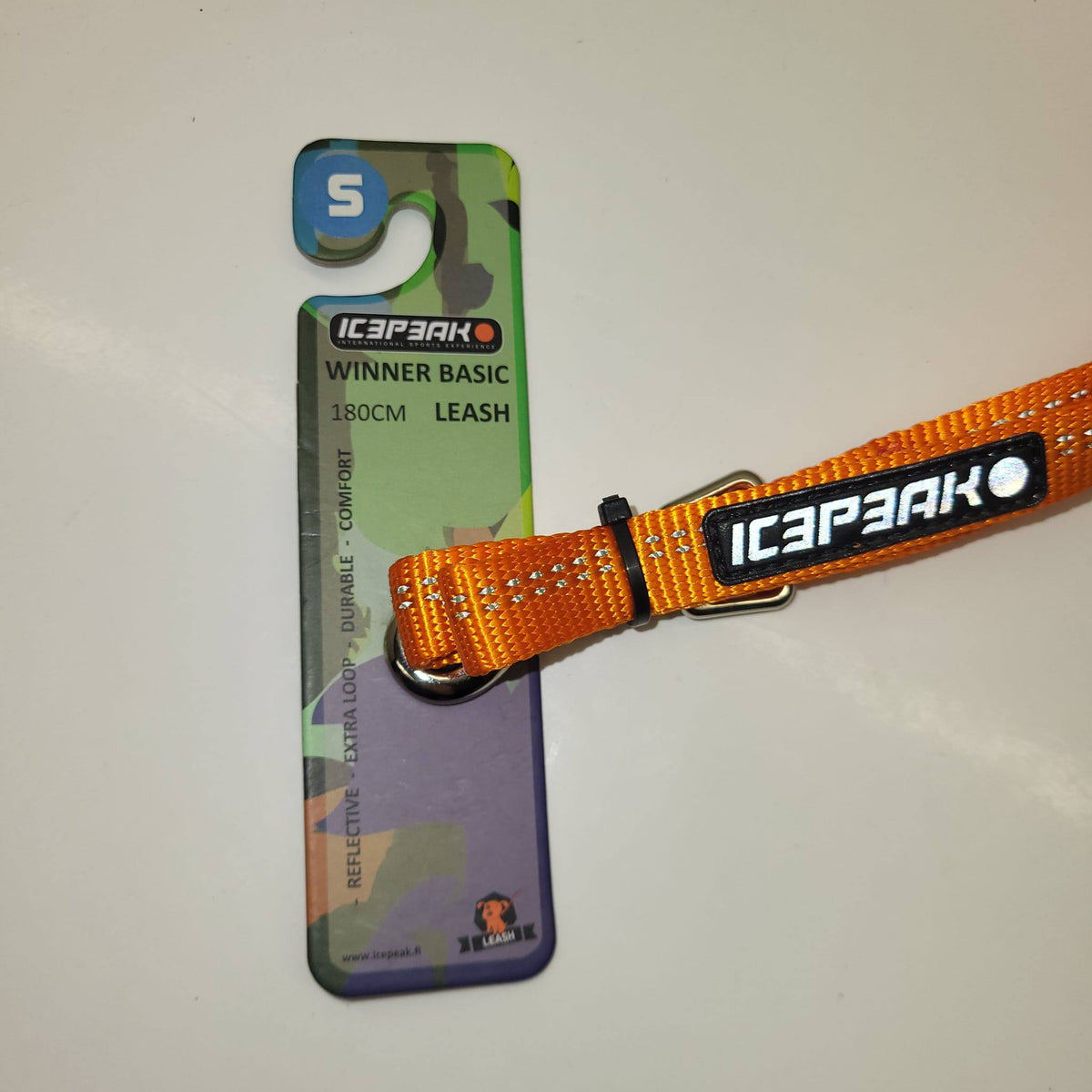 IcePeak Winner Basic Leash 180cm Orange