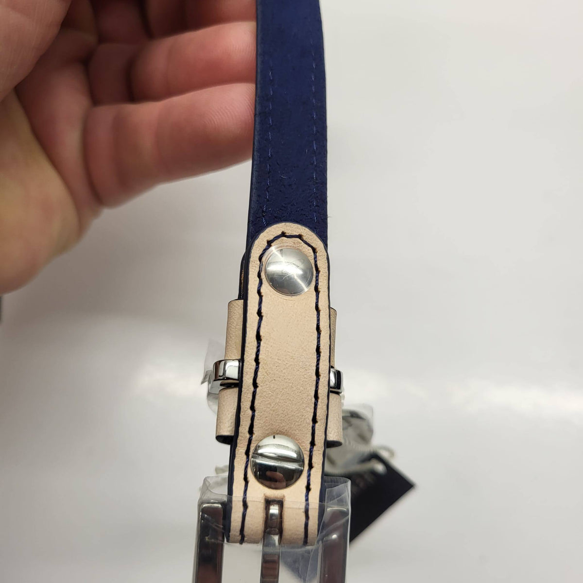 Hennessy & Sons Handmade Natural Leather Dog Collar