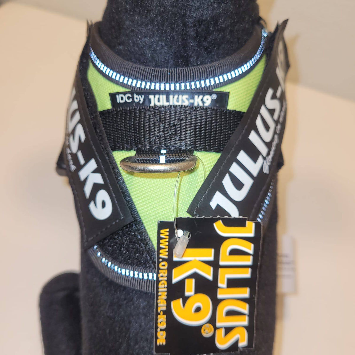 Julius-K9 IDC Powertuig Baby 1 – Neongeel