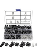 YIXISI SM2.54 Connector Assortiment 460st (Grijs)