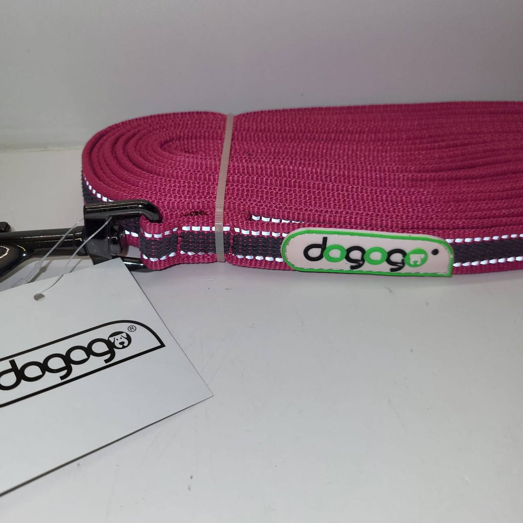 Dogogo Reflecterende Trainingslijn / Sleeplijn (Roze)