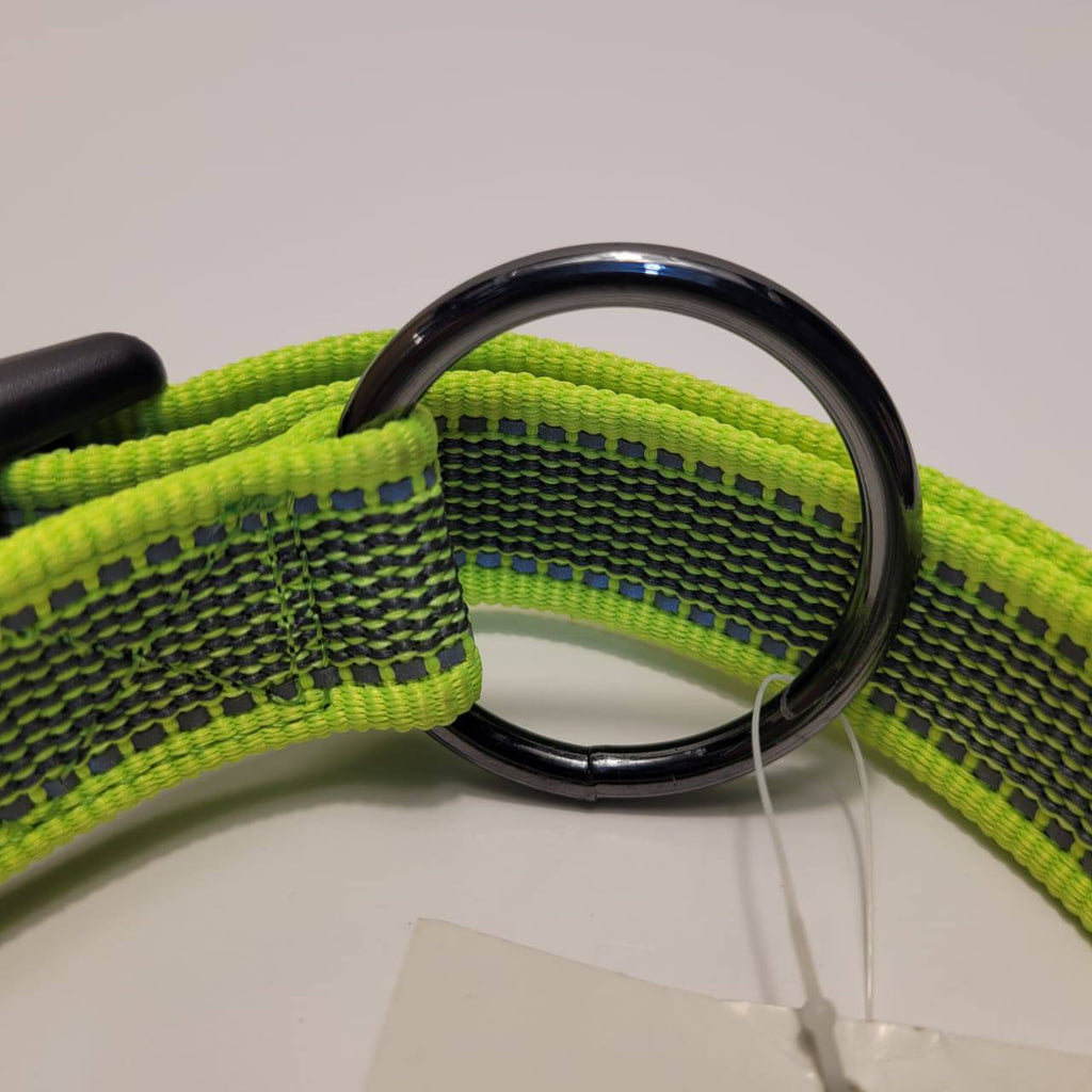 Dogogo Reflective Dog Collar – Neon Green, 50-65cm