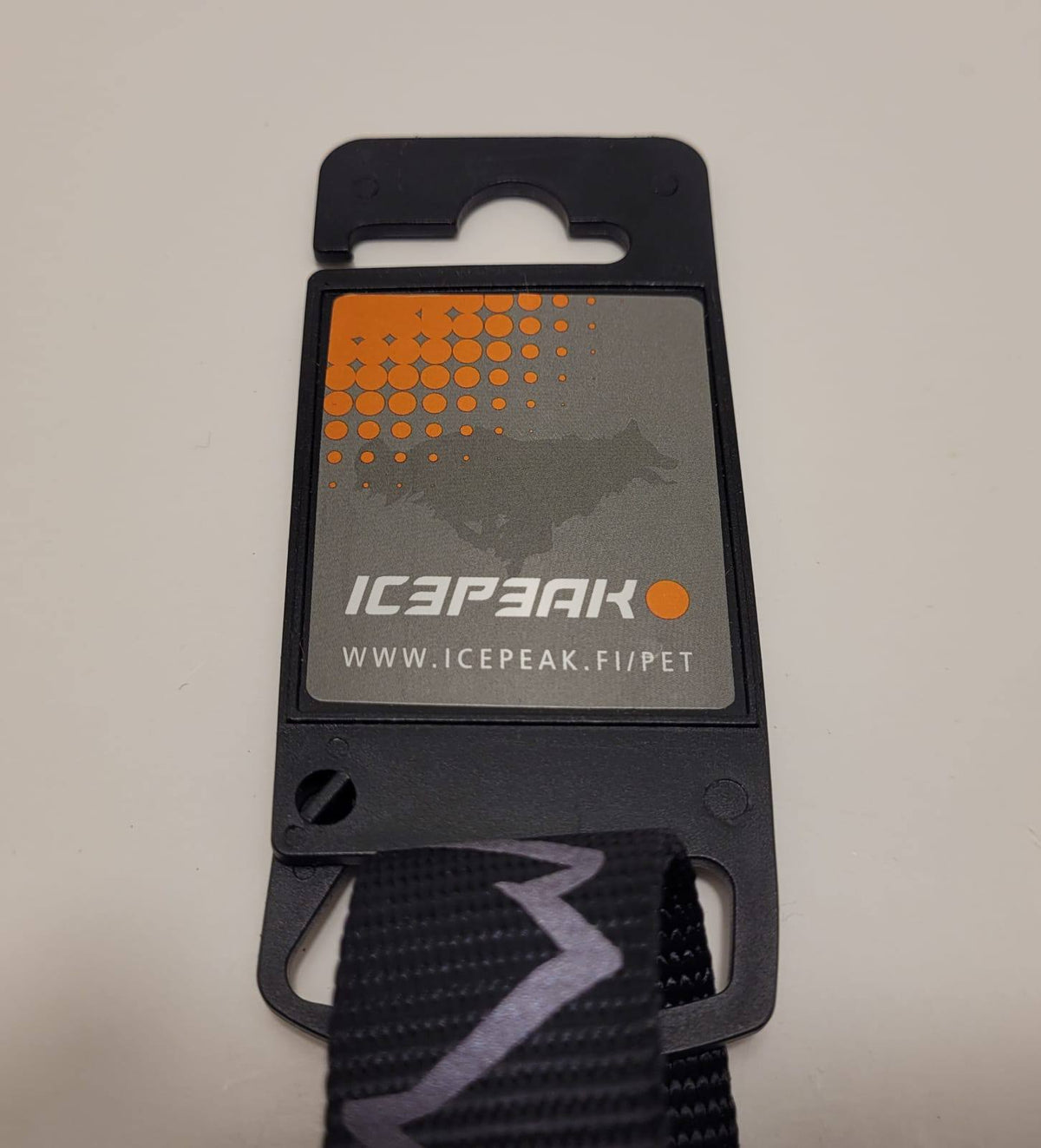 IC3PEAK Dog Leash 1.5m – Black Lightning, Size M