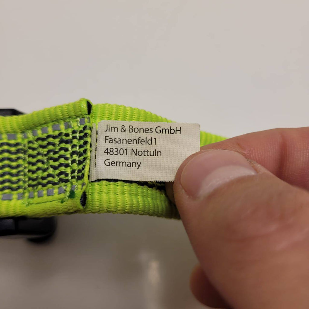 Dogogo Reflective Dog Collar – Neon Green, 50-65cm