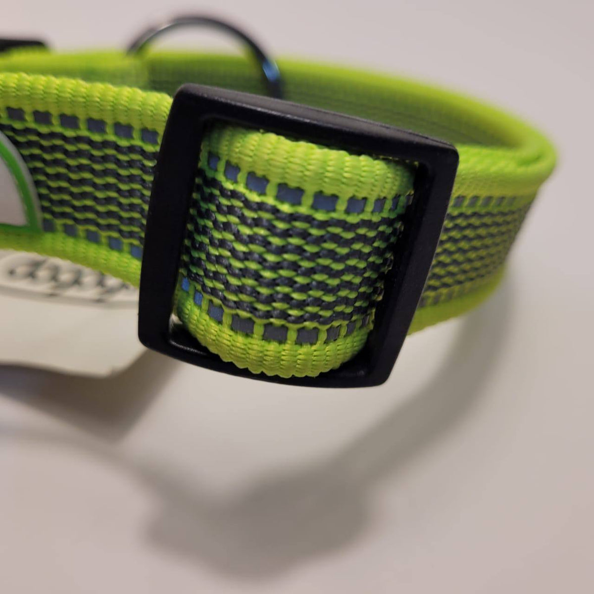 Dogogo Reflective Dog Collar – Neon Green, 50-65cm