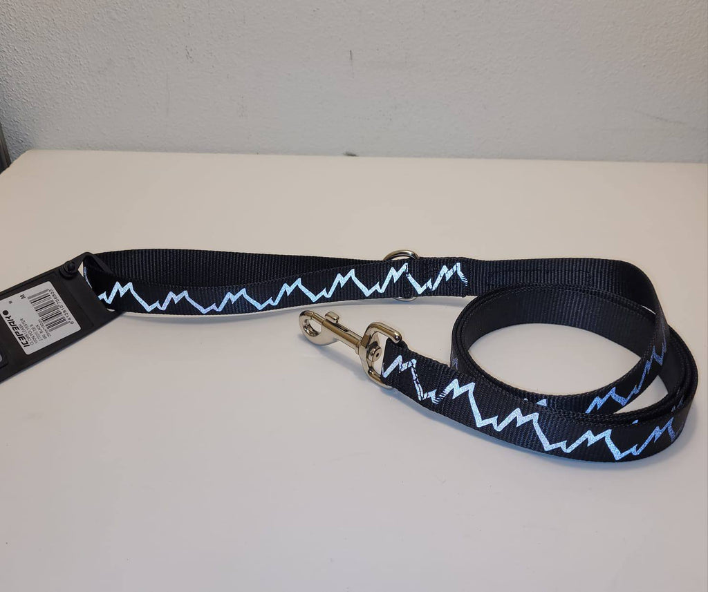 IC3PEAK Dog Leash 1.5m – Black Lightning, Size M
