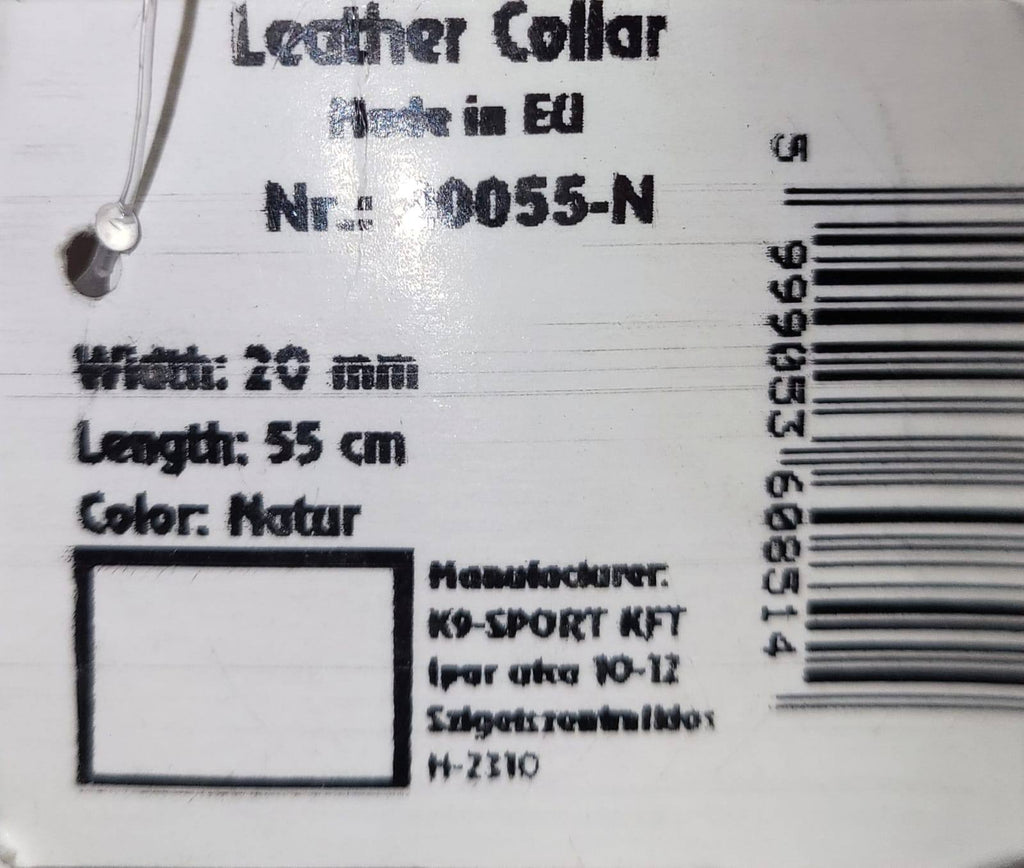 Julius K-9 Leather Dog Collar 55cm