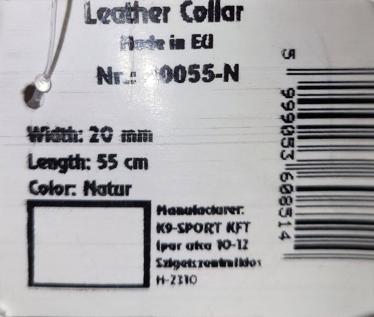 Julius K-9 Leather Dog Collar 55cm
