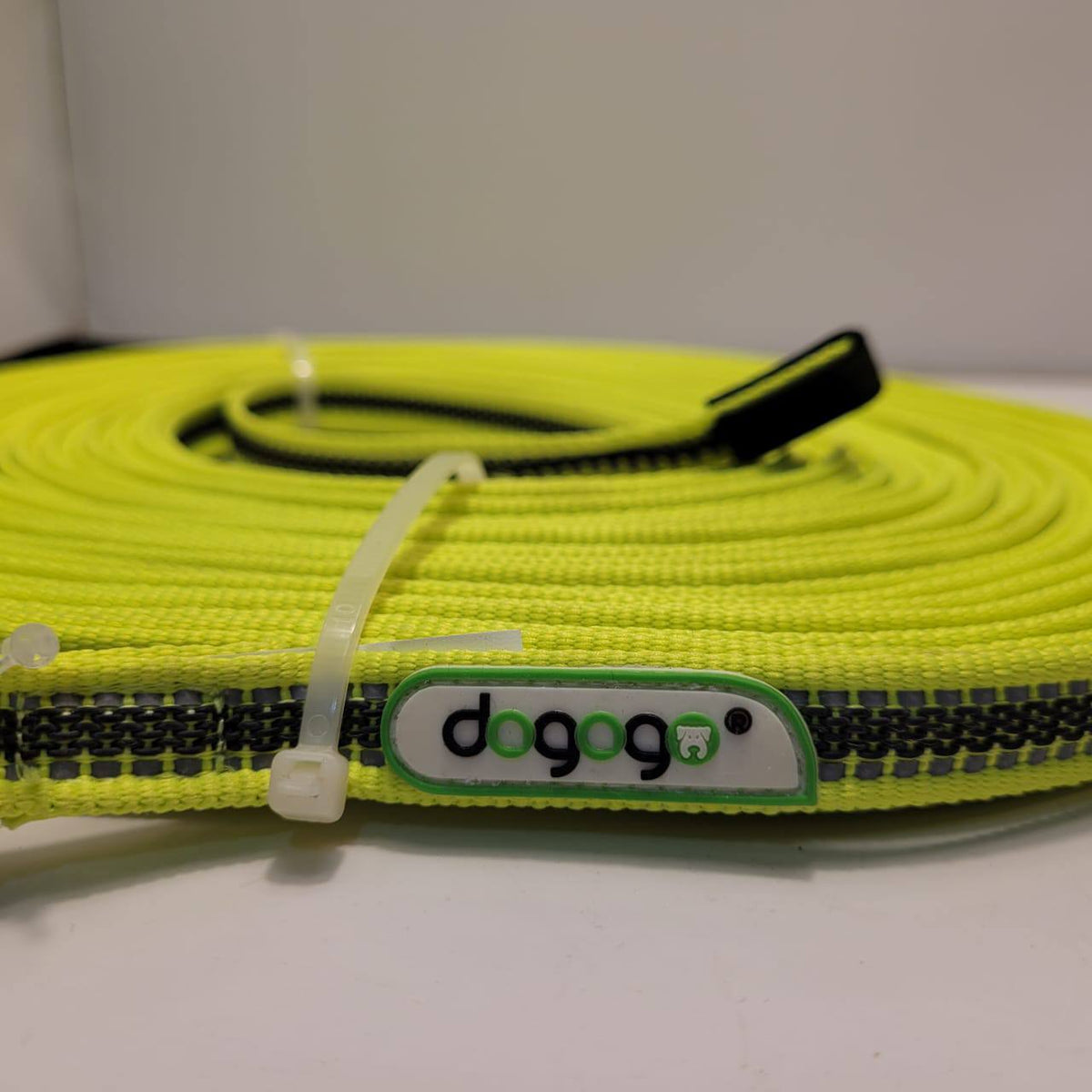 Dogogo Long Line Training Leash 20m – Neon Yellow, 14mm