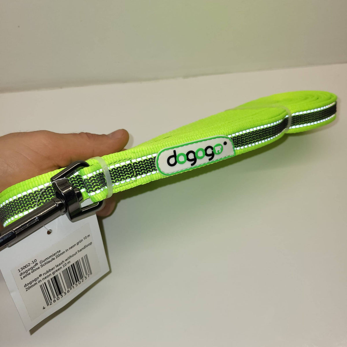 Dogogo Reflective Neon Yellow Long Training Leash