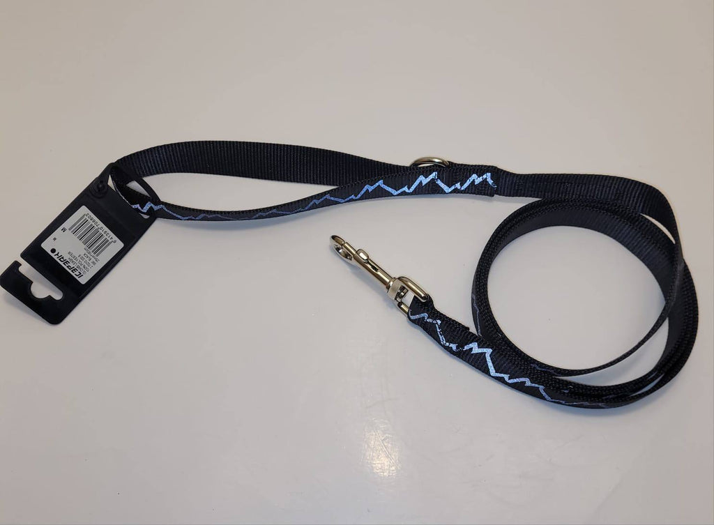 IC3PEAK Dog Leash 1.5m – Black Lightning, Size M