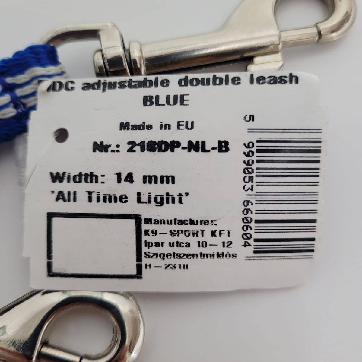 Julius-K9 Dog Leash – Blue