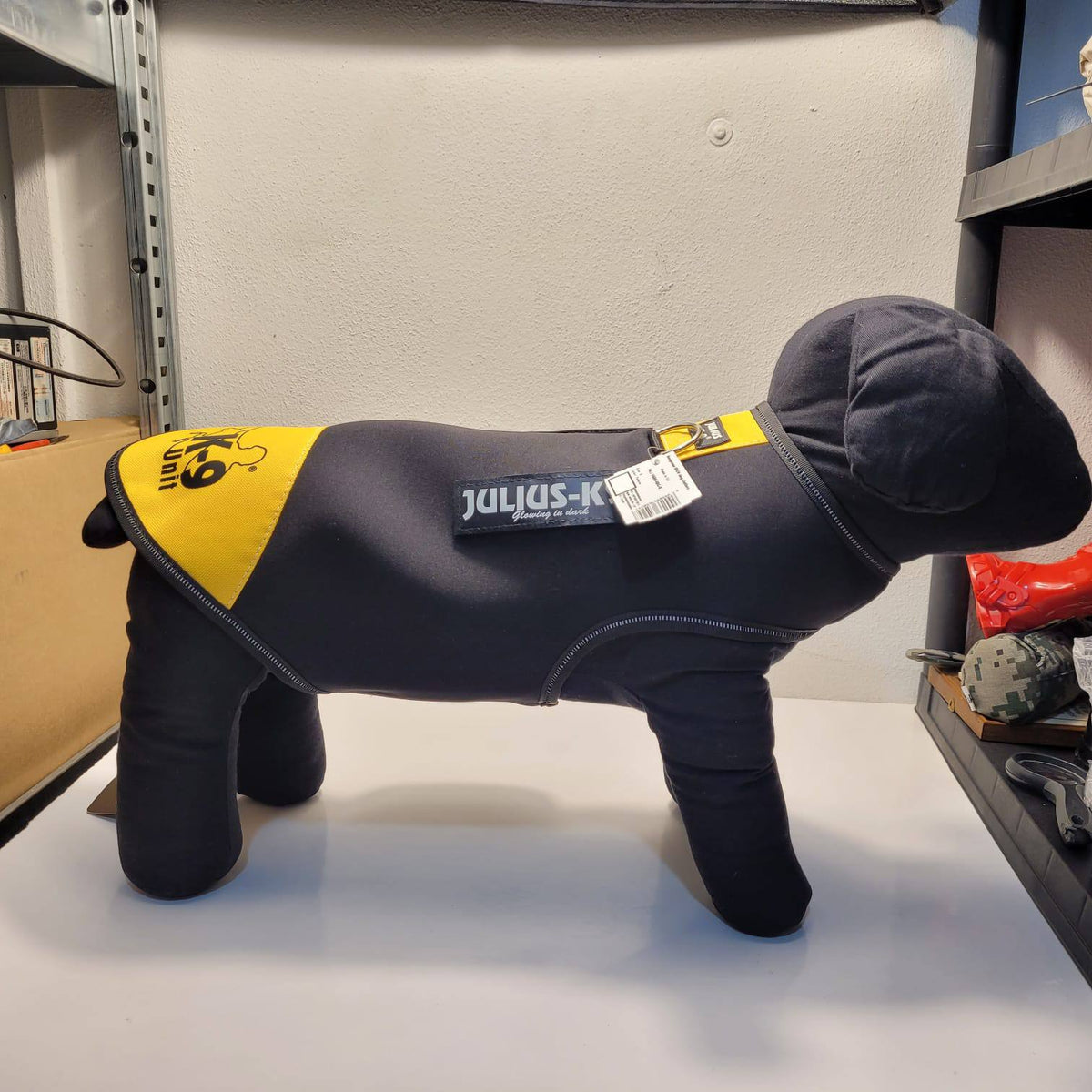 Julius-K9 IDC Powerharness – Black/Yellow, Size S