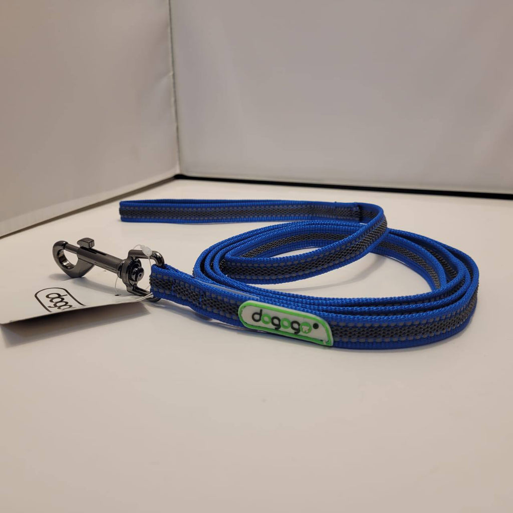 Dogogo Reflective Dog Leash 2m – Blue, 14mm