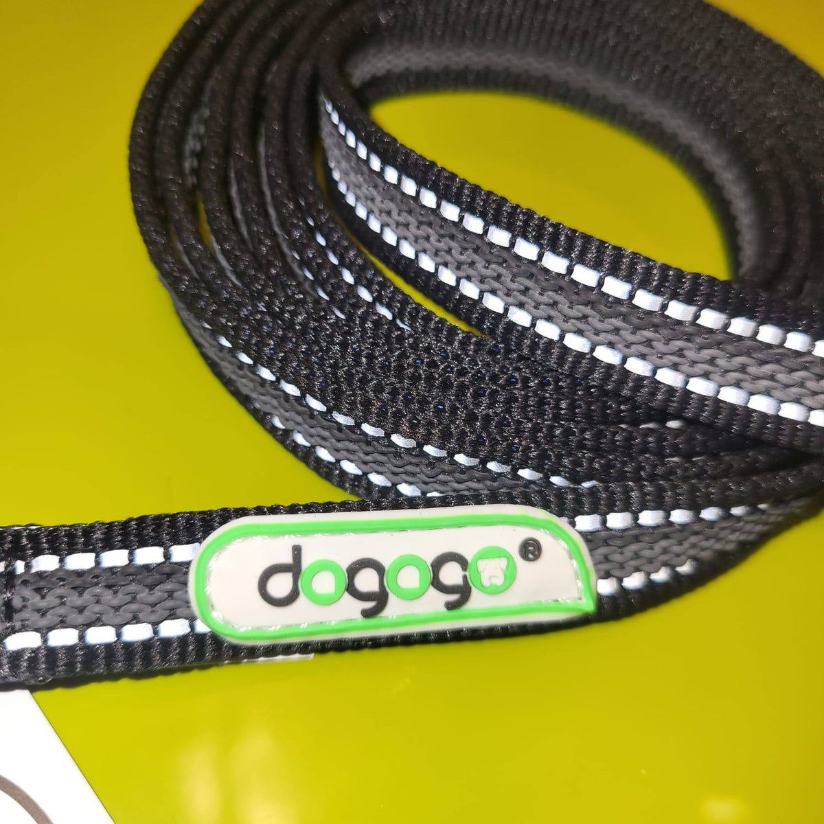 Dogogo Reflective Dog Leash 2m – Black