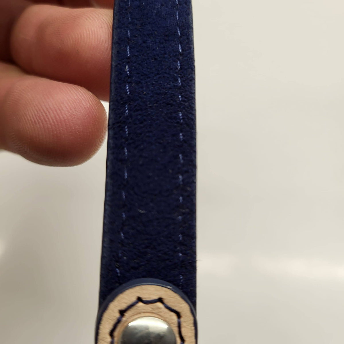 Hennessy & Sons Handmade Natural Leather Dog Collar