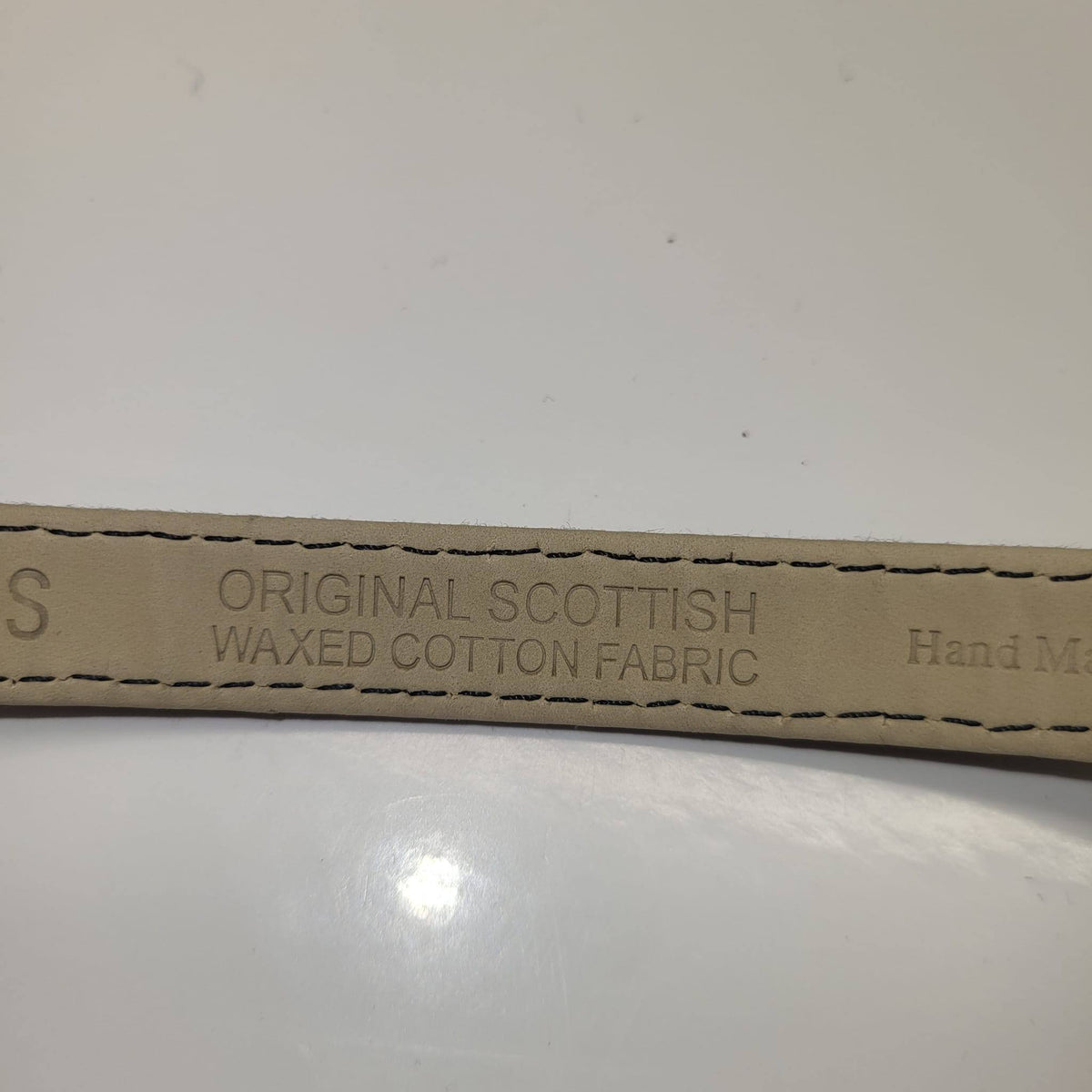 Hennessy & Sons Leather Dog Collar with Tag