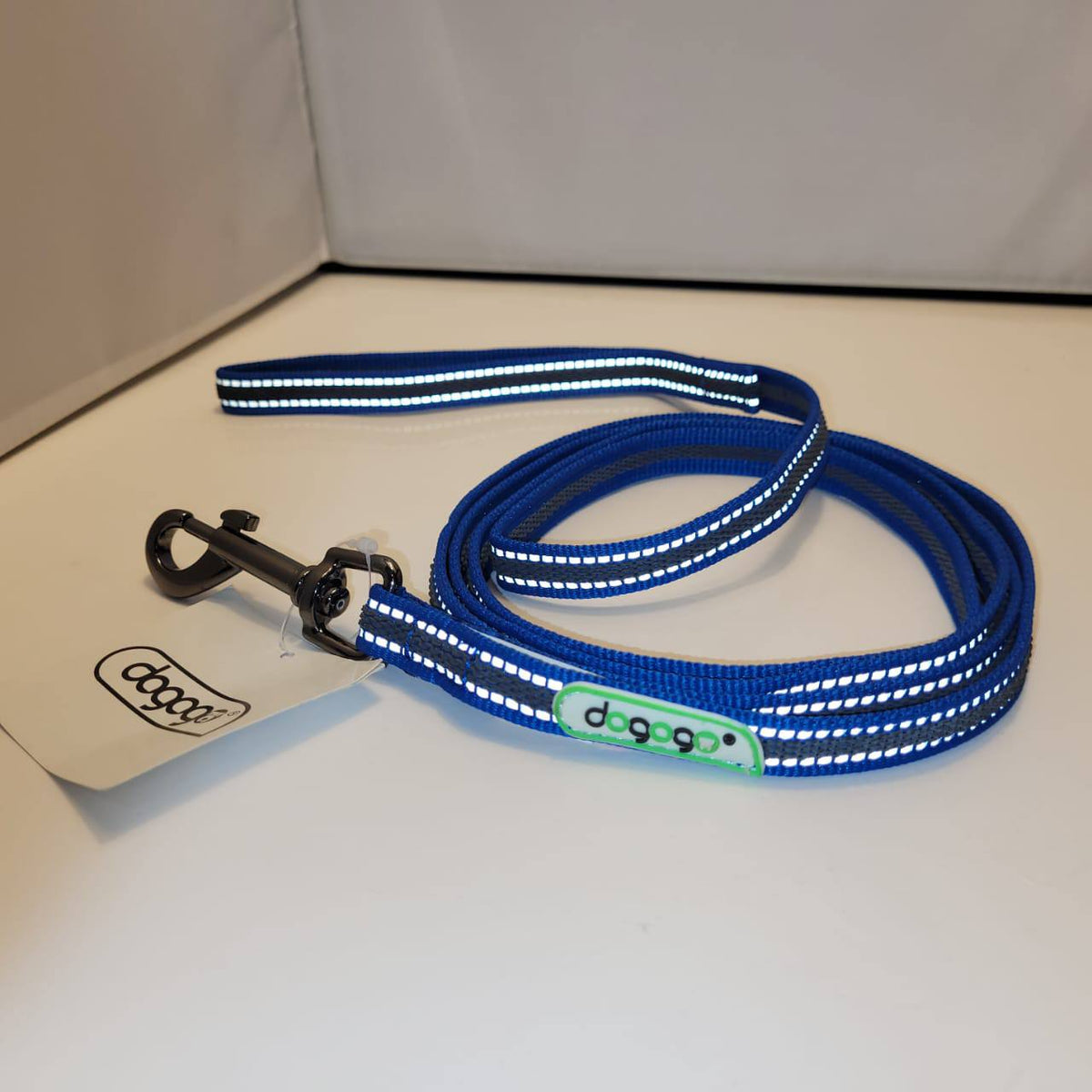 Dogogo Reflective Dog Leash 2m – Blue, 14mm