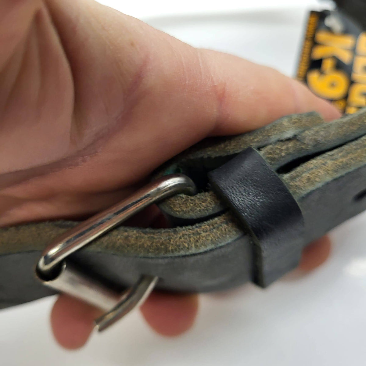 Julius K-9 Wide Black Leather Dog Collar
