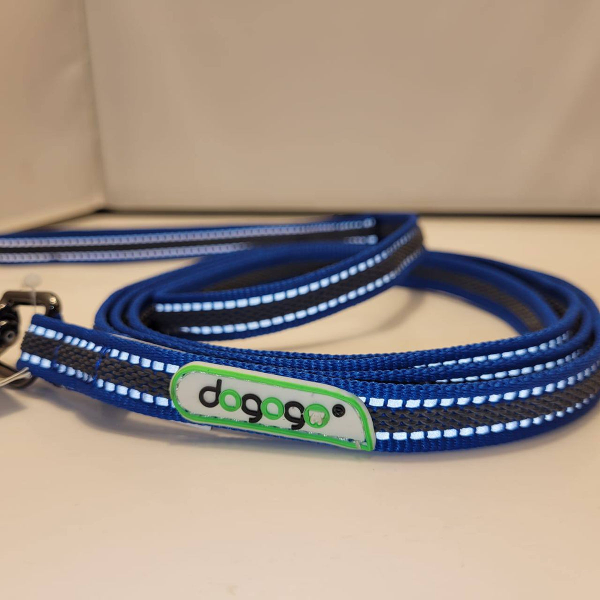 Dogogo Reflective Dog Leash 2m – Blue, 14mm