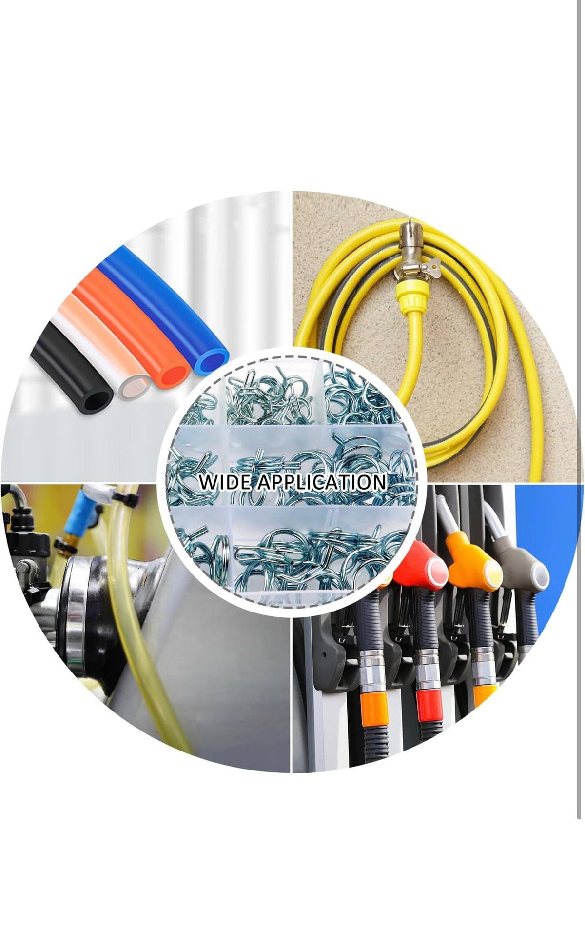 YIXISI Slangklemmen Assortiment 150st 5-14mm