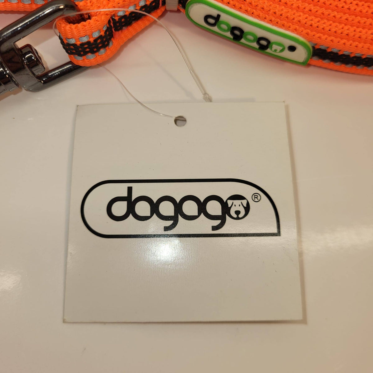DOGOGO Reflective Long Training Leash – Orange – 10 m
