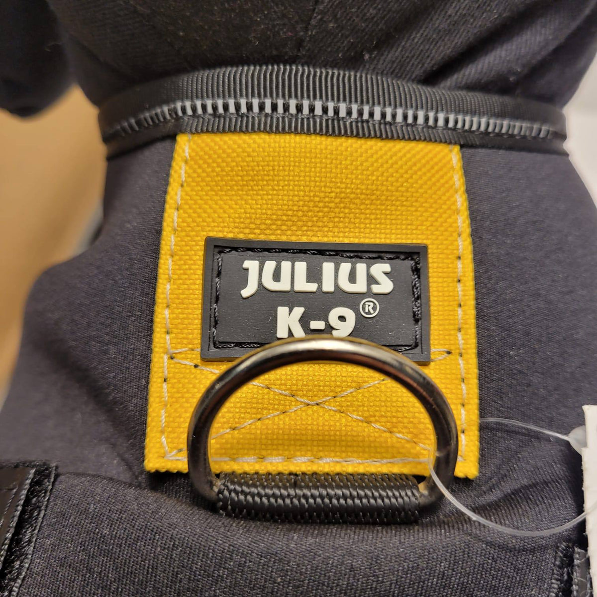 Julius-K9 IDC Powerharness – Black/Yellow, Size S