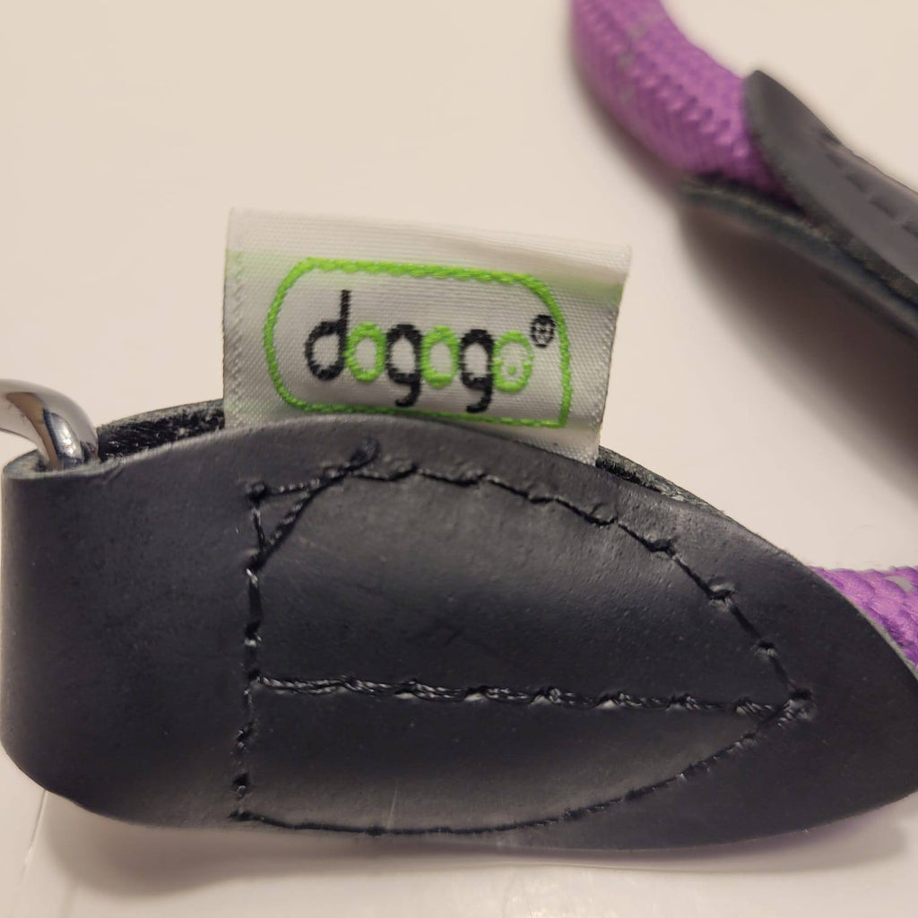 Dogogo Rope Dog Collar – Purple, 45-50cm