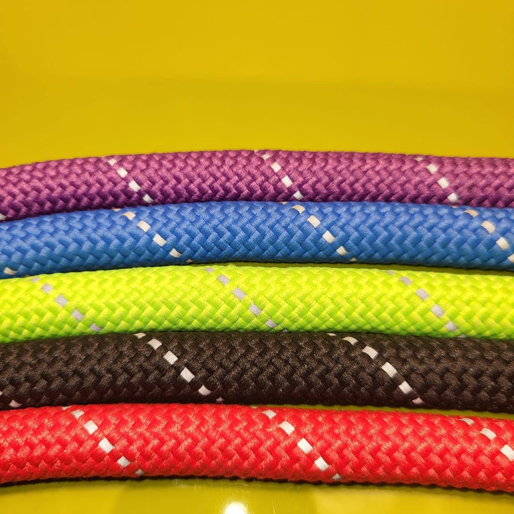 Dogogo Rope Dog Leash 1m – Leather Handle