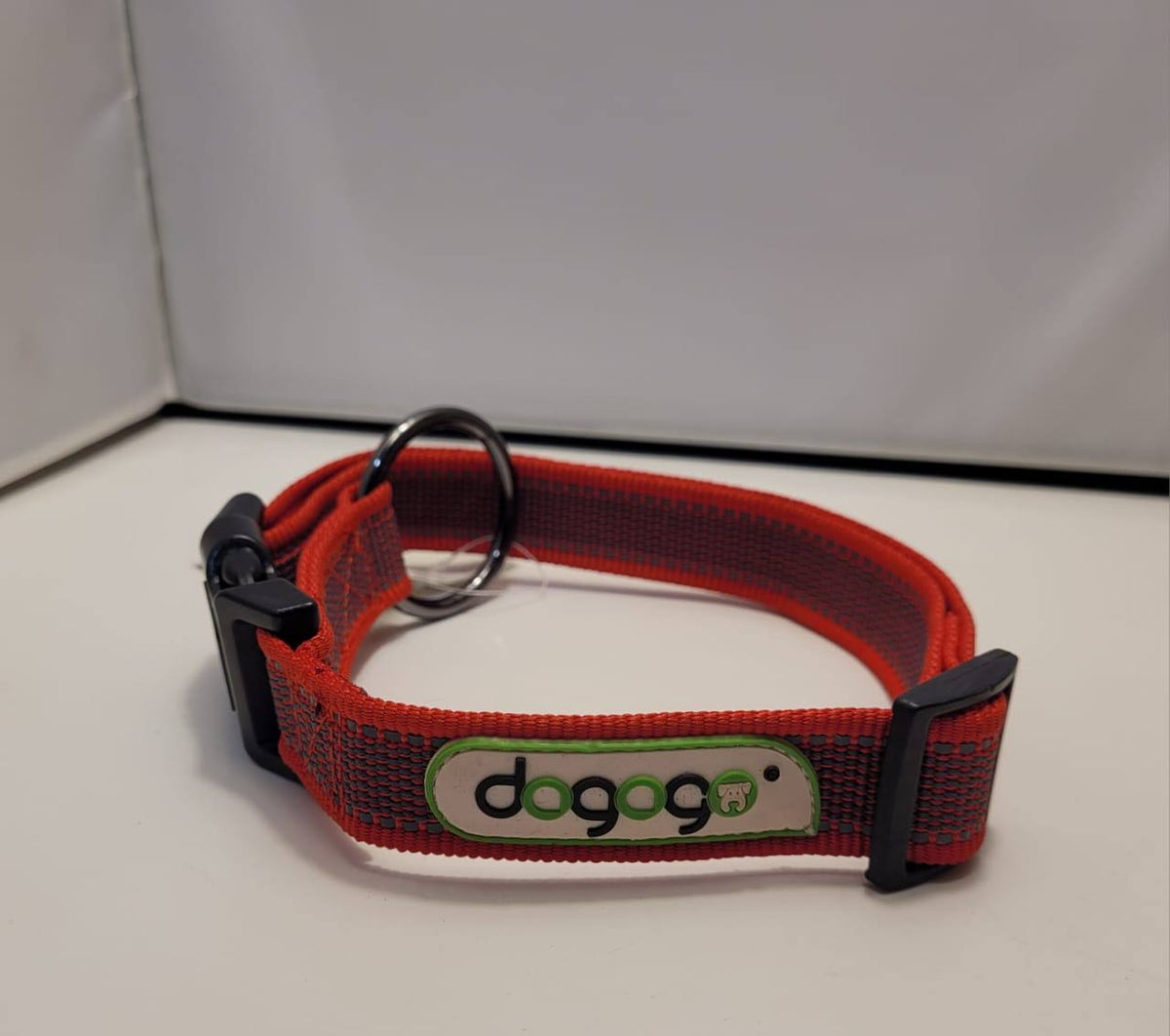 Dogogo Mesh Dog Collar – Red, 50-65cm