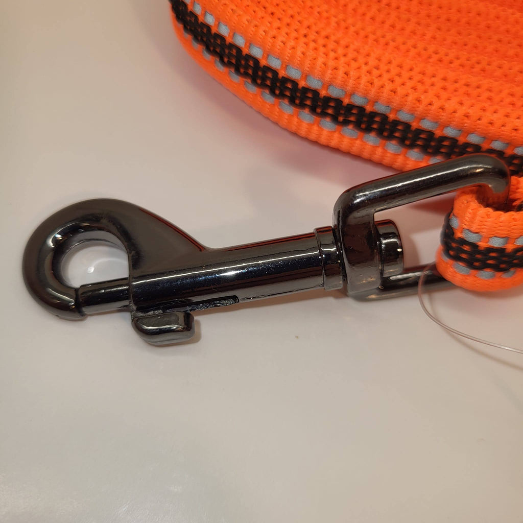 DOGOGO Reflective Long Training Leash – Orange – 10 m