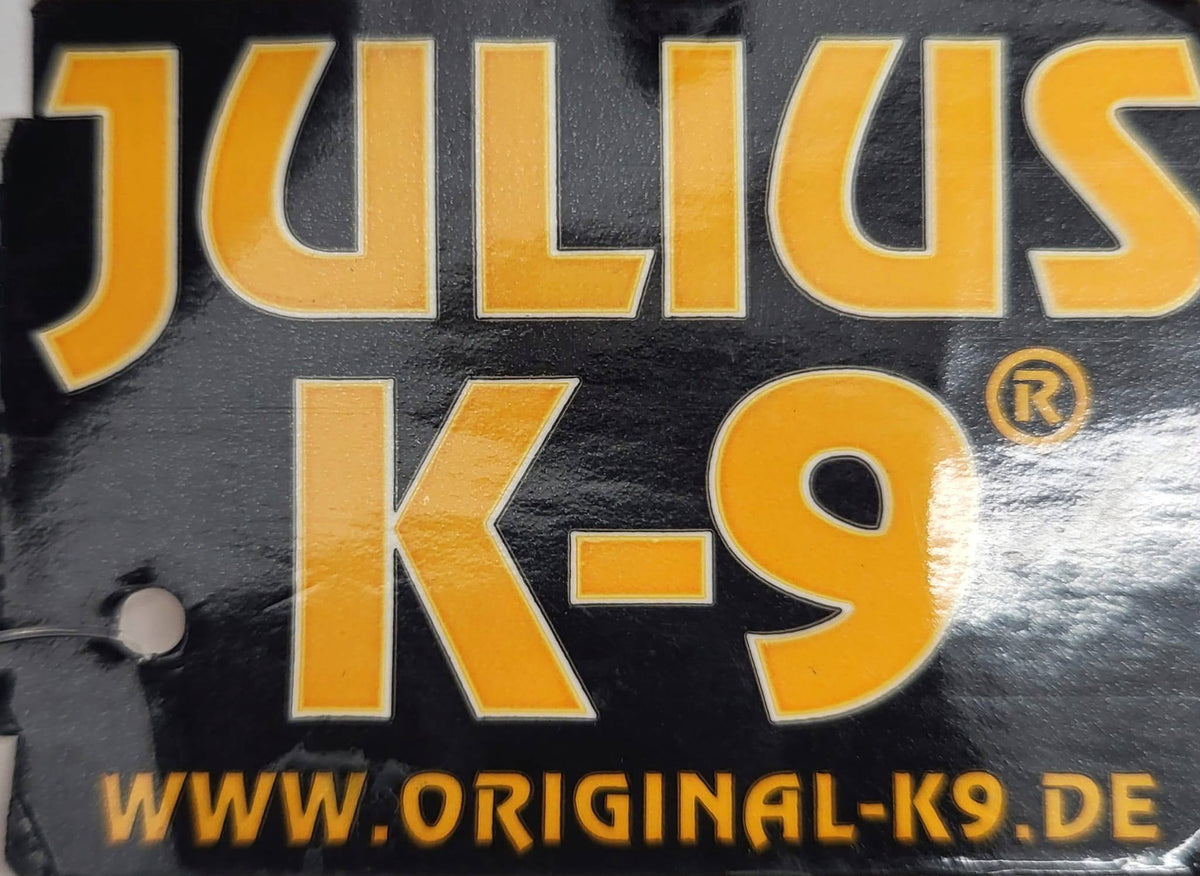 Julius K-9 Wide Black Leather Dog Collar