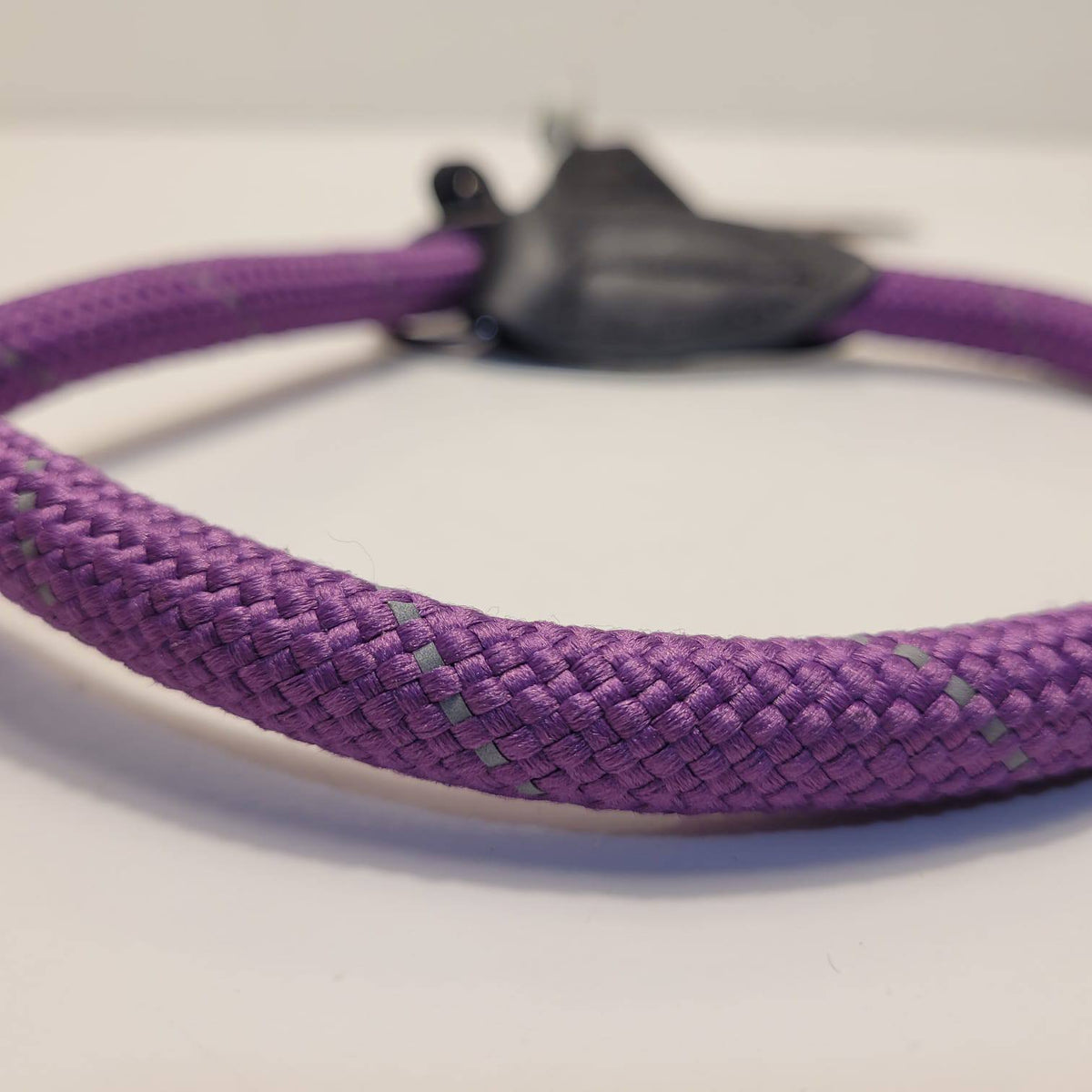 Dogogo Rope Dog Collar – Purple, 45-50cm