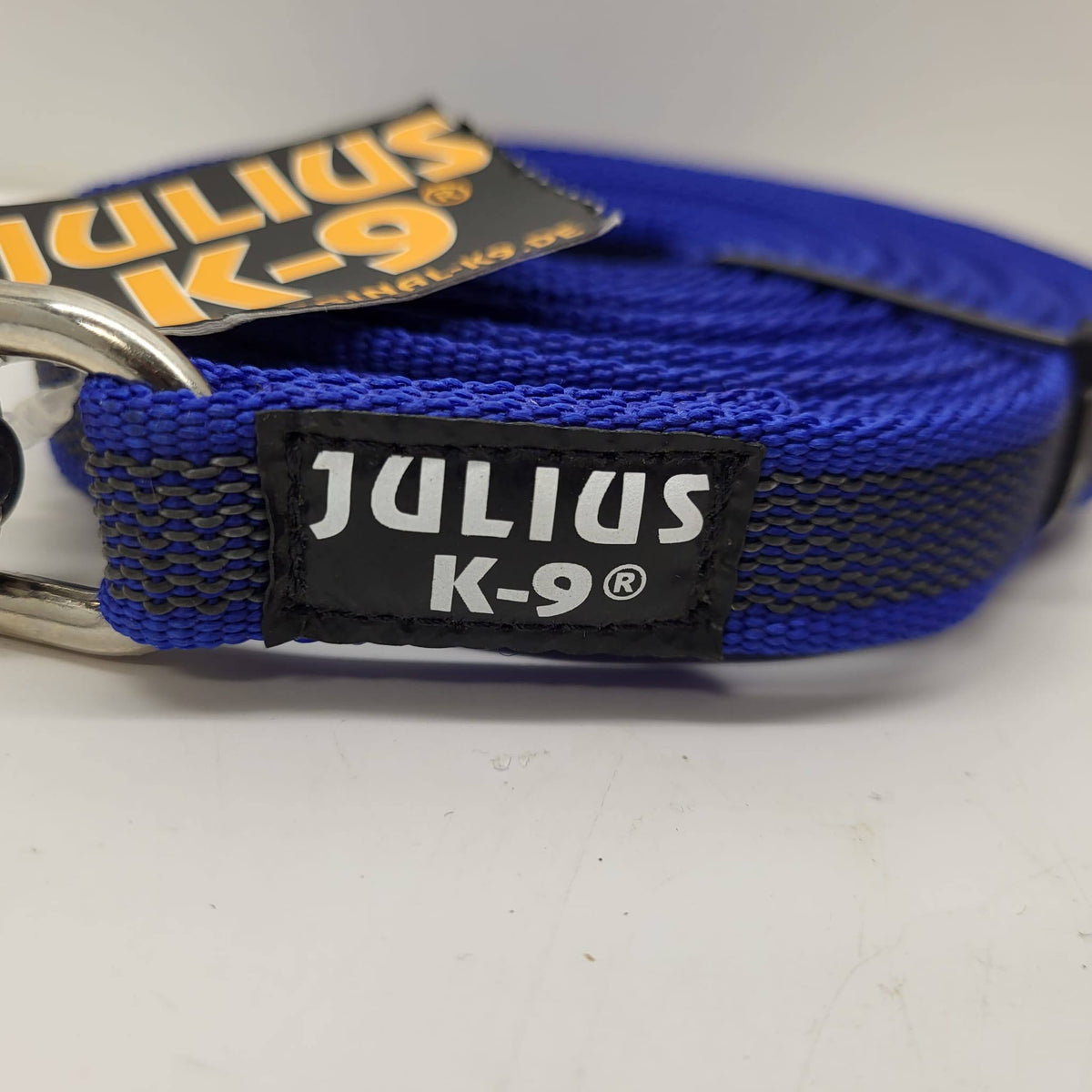 Julius K-9 Nylon Dog Leash Blue