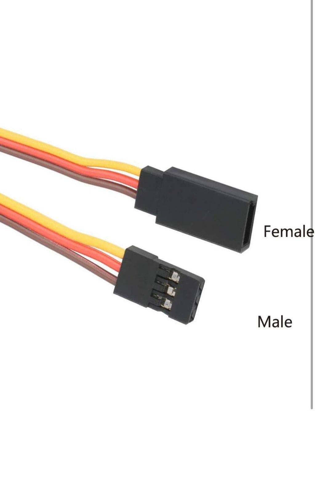 YIXISI Servo Verlengkabels 15st 3-polig 10+20+30cm