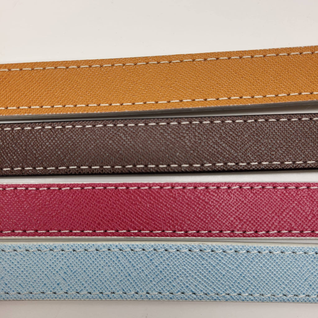 Hennessy & Sons Saffiano Leather Dog Collar