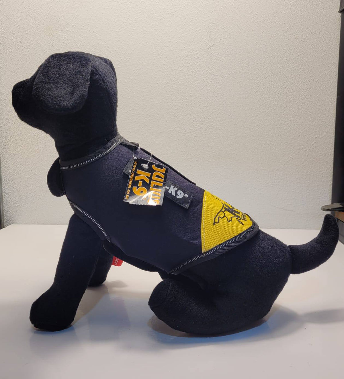 Julius-K9 IDC Powerharness – Black/Yellow, Size Baby 1